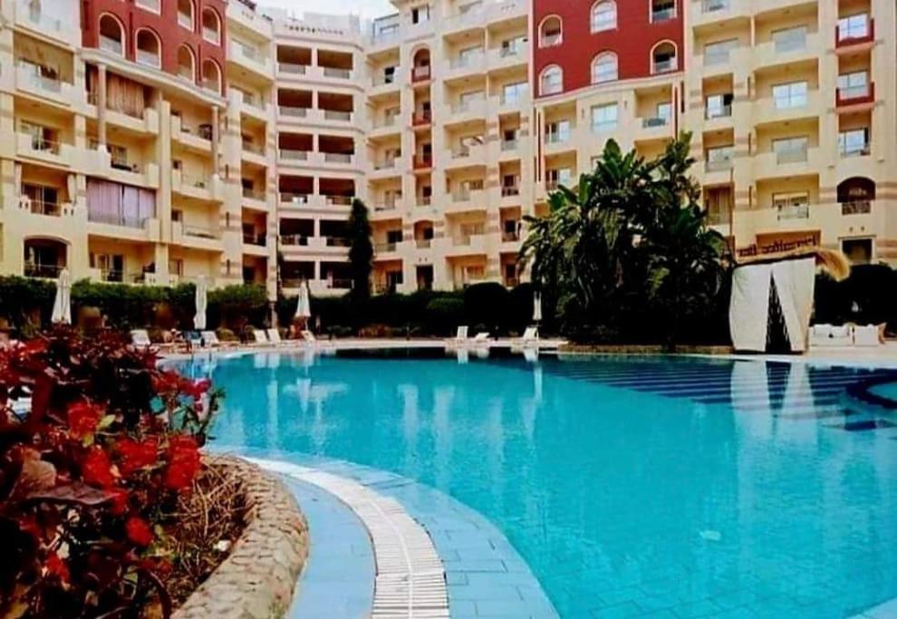Sunny Studio With 3 Swimming Pools Florenza Hurghada Zewnętrze zdjęcie