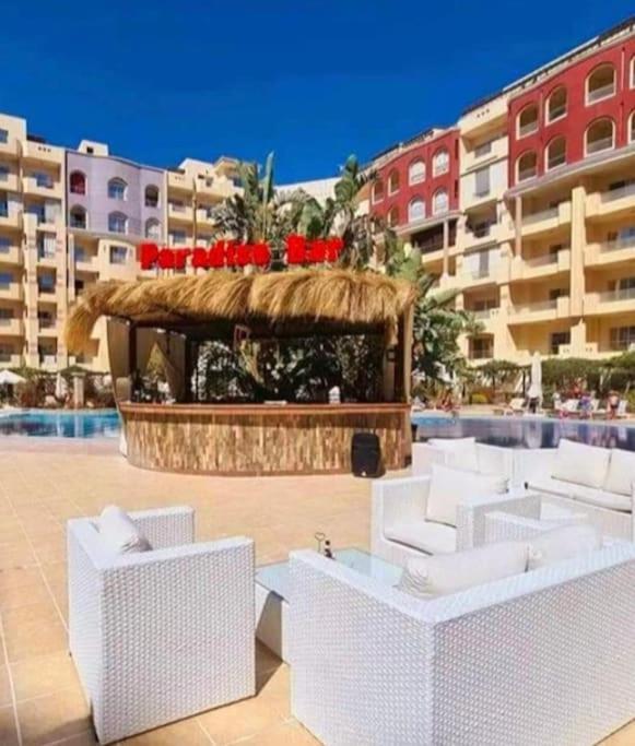 Sunny Studio With 3 Swimming Pools Florenza Hurghada Zewnętrze zdjęcie